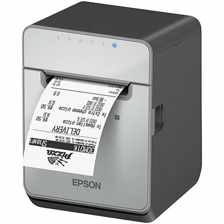 EPSON OmniLink TM-L100 C31CJ52A9991 Black Liner-Free Compatible Direct Thermal Label Printer 105CJ52A9991